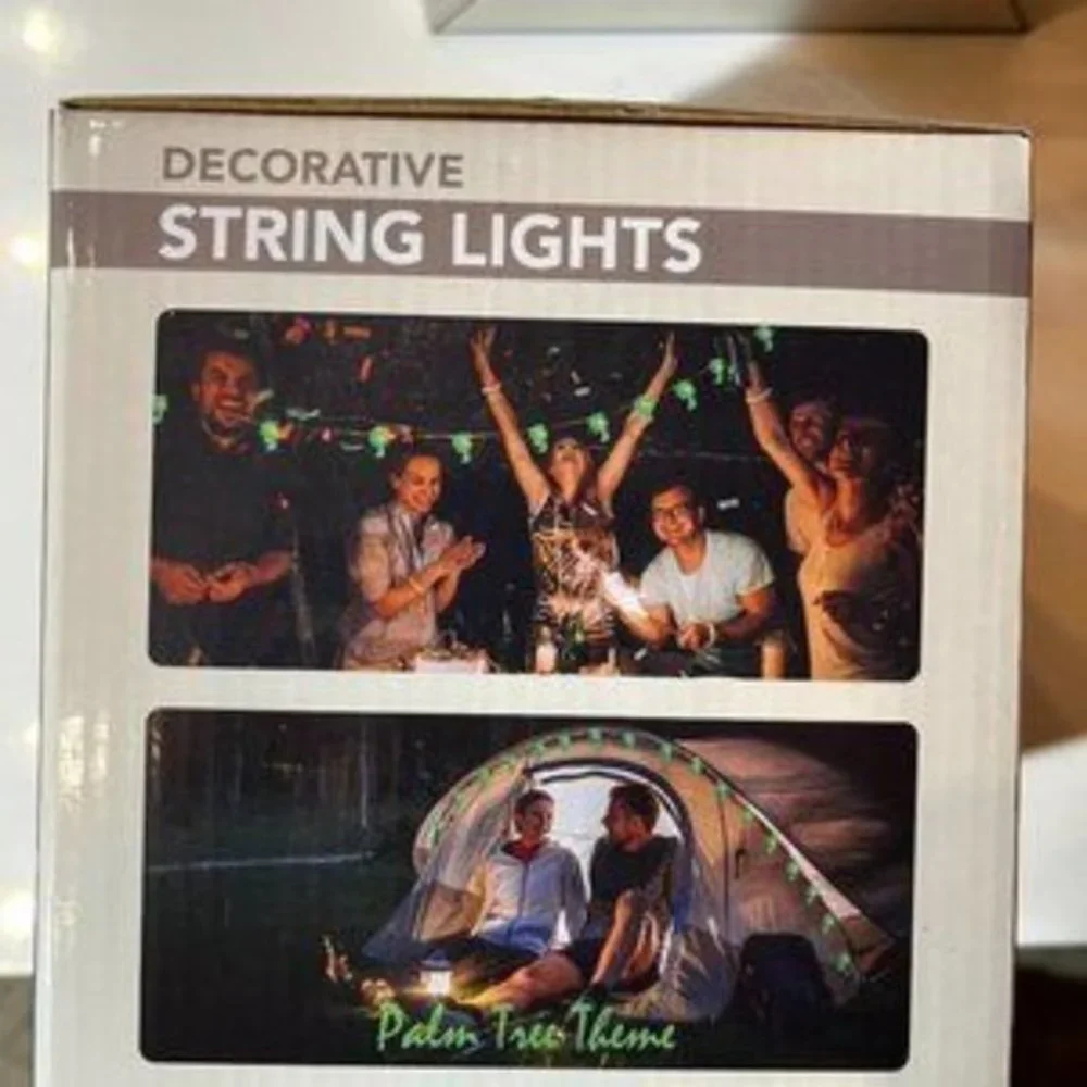 String Lights - Palm Trees (Two Sets!) (new /‎ p/s/x)